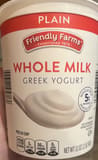 Friendly Farms Whole Milk Greek Yogurt