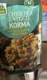 Earth Grown Chickpea and veggie korma