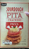 Savoritz Sourdough Pita Crackers Pizza
