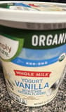 Simply Nature Whole milk yogurt vanilla