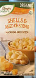 Simply Nature Shells & Aged Cheddar Macaroni and Cheese