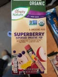 Simply Nature Superberry Superfood Smoothie Pop