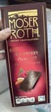 Moser Roth Raspberry Almond Dark Chocolate