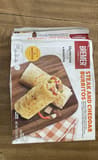 Steak and Cheddar Burritos Bremer an Aldi origina