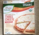 Simply Nature Thin crust pizza three cheese