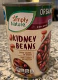 Simply Nature Dark Red Kidney Beans