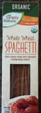 Simply Nature Whole wheat spaghetti, whole wheat