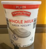 Friendly Farms Whole Milk Greek Yogurt