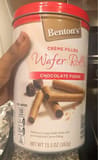 Benton's Creme filled wafer rolls