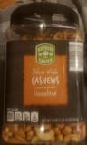 Southern Grove Dexlue Whole Unsalted Cashews