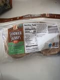L'oven Fresh Sandwich Skinnys 100% Whole Wheat Rolls