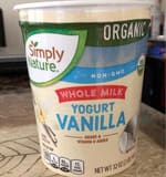 Simply Nature Whole Milk Vanilla Yogurt