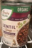 Aldi Organic Lentil Soup