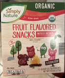 Simply Nature Fruit Flavored Snacks Mixed Berry