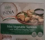 Journey To India Mini Vegetable Samosas with Tamarind Dipping Sauce