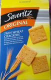 Savoritz Original Thin Wheat Crackers