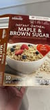 Millville Instant Oatmeal Maple & Brown Sugar