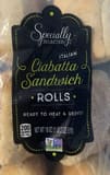 Aldi Italian Ciabatta Sandwich Rolls