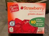 Baker's Corner Strawberry gelatin dessert