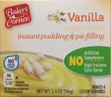 Baker's Corner Vanilla Instant Pudding & Pie Filling
