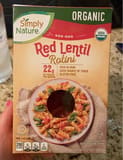 Simply Nature Red Lentil Rotini