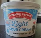 Friendly Farms Light Sour Cream