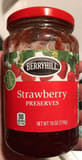 Berryhill Strawberry Preserves