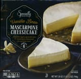 Aldi Specially Selected Vanilla Bean Mascarpone Cheesecake