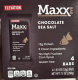 Maxx Bar Chocolate Sea Salt