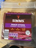 Simms Snack Sticks Turkey Sausage