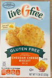 Live G Free Gluten free cheddar cheese biscuits