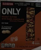 Elevation Only Peanut Butter with Dark Chocolate Nut Bar