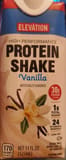 Elevation High Performance Protein Shake Vanilla