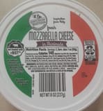 Aldi Mozzarella Cheese