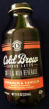 Barissimo Cold Brew Cinnamon and Vanilla Coffee Latte