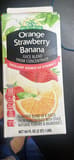 Nature's Nectar Orange Strawberry Banana