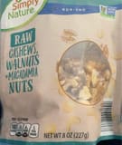 Simply Nature Raw Cashews, Walnuts, Macadamia Nuts