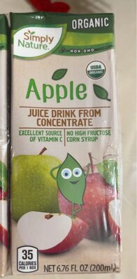 Simply Nature Apple Juice