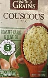 earthly GRTAINS Couscous Mix Roasted Garlic & Olive Oil