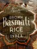 Aldi Brown basmati rice