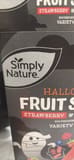 Simply Nature Halloween Fruit Snacks Strawberry & Variety