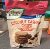 Simply Nature Coconut Cashew Crisp
