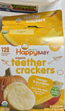 Happy Baby Organic Teether Crackers