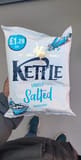 Kettle LIGHTLY Salted POTATO CHIPS