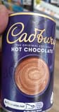 Cadbury hot chocolate