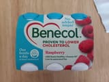 Benecol Cholesterol lowering yogurt drink with added plant stanols and raspberry flavour