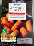 Tesco Mozzarella Sticks