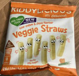 Kiddylicious Veggie Straws Sour Cream And Chive