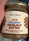 Sun & Seed Raw Organic Hazelnut Butter