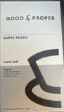 Good & Proper White Peony loose leaf white tea